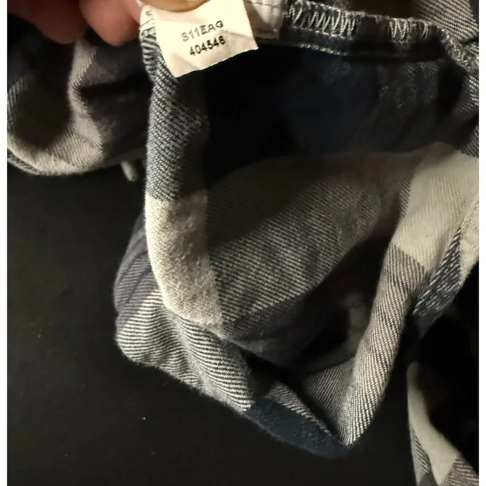 Nike 6.0 Flannel Mens L Plaid Button Long Sleeve Shirt